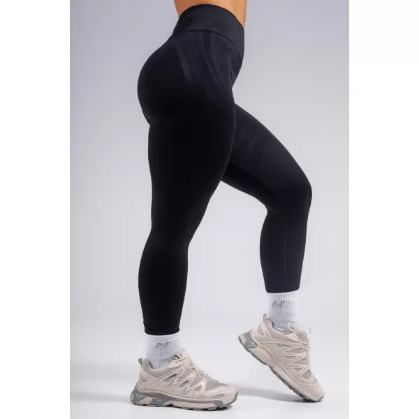  Dodatne push-up tajice visokog struka NEBBIA PRIMAL 850 CRNA 