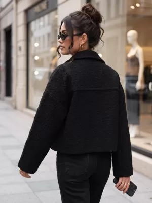 Ženska jakna DSTREET TY6059 CRNA