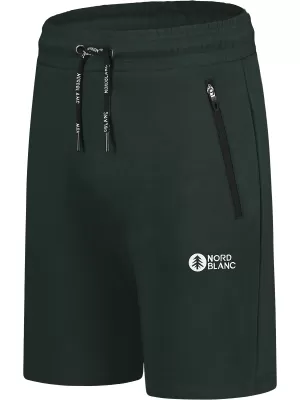 Muške pamučne kratke hlače NORDBLANC RELAXEDFIT NBSPM8254 TAMNO ZELENA