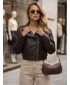 Ženska jakna DSTREET TY5954 SMEĐA