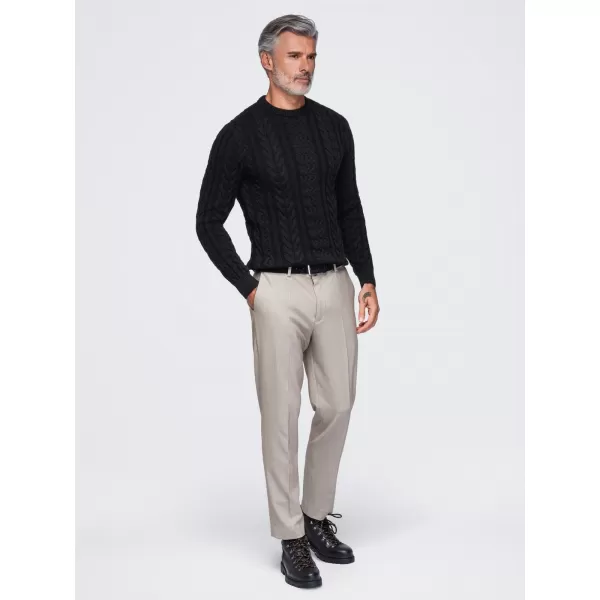  Muški pulover OMBRE OM-SWSW-0191 CRNA 