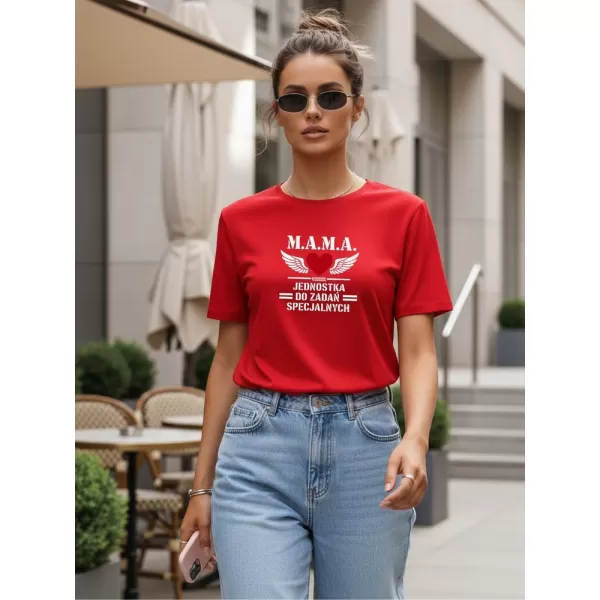  Ženska majica kratkih rukava DSTREET NX5026RY-RD CRVENA 