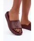 Ženske papuče BIG STAR SHOES UU274075 NIJANSE SMEĐE I BEŽ