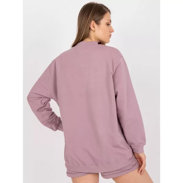  Ženski sweatshirt BASIC FEEL GOOD AP-BL-A-R001 TAMNORUŽIČASTA 