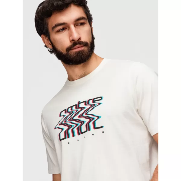  Muška majica kratkih rukava OMBRE OM-TSPT-0286 BIJELA 