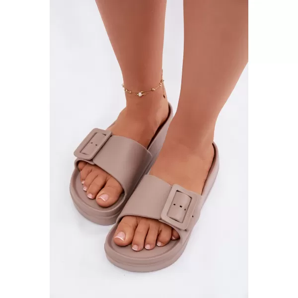  Ženske papuče BIG STAR SHOES TT274A079 BEŽ 