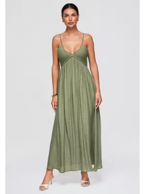 Haljina OMBRE OW-DLR-E0009 ZELENA