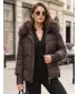 Ženska jakna DSTREET TY5891 LJUBIČASTA