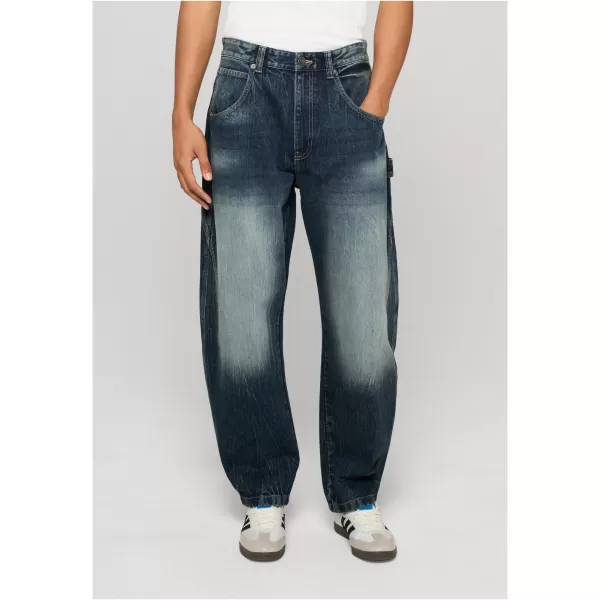  Muške hlače URBAN CLASSICS TB8057 TAMNOPLAVI MRAMOR OPRAN 