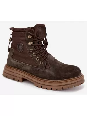 Muške cipele BIG STAR SHOES UU174254 SMEĐE/BEŽ SJENE