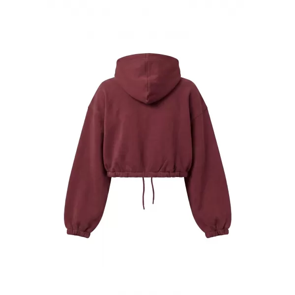  Ženski sweatshirt URBAN CLASSICS TB8635-00606 TAMNOCRVENA 