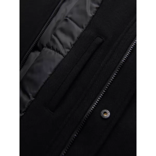  Muška parka OMBRE OM-COWC-0161 CRNA 