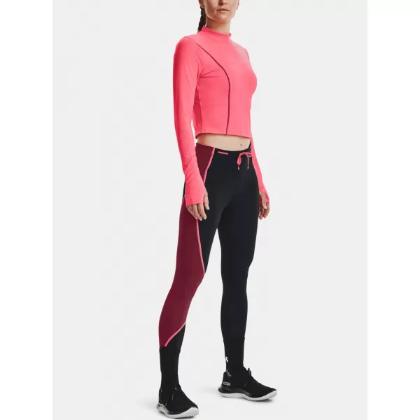  Ženska majica kratkih rukava UNDER ARMOUR UA RUN ANYWHERE LASER LS 1365641-819 RUŽIČASTA 