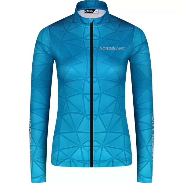  Ženski biciklistički dres NORDBLANC VELOFLOW NBSLF8105 TIRKIZ 