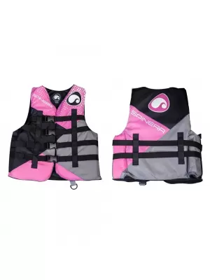 Prsluk za plivanje SPINERA Deluxe Woman Nylon 50N RUŽIČASTA