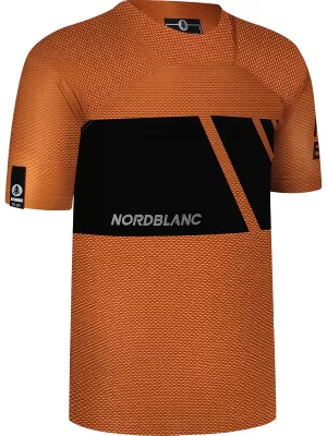 Muška funkcionalna biciklistička majica NORDBLANC MUD NBSMF8083 SMEĐA