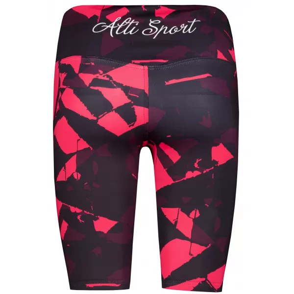  Ženske vrhunske tajice preko koljena (nove veličine) ALTISPORT VOJ/ALW080LEG06 VINO-CRVENO 