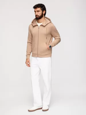 Muški sweatshirt OMBRE OM-SZBC-0196 BEŽ