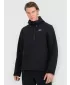 Muška softshell jakna 4F RAW25TSOFM506 DUBOKA CRNA