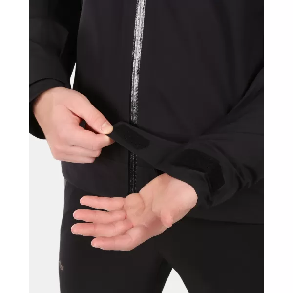  Muška hardshell jakna KILPI MAMBA-M 1M0101KI CRNA 