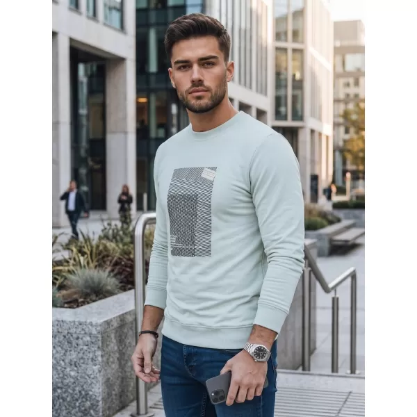  Muški sweatshirt DSTREET BX5355 BEŽ 