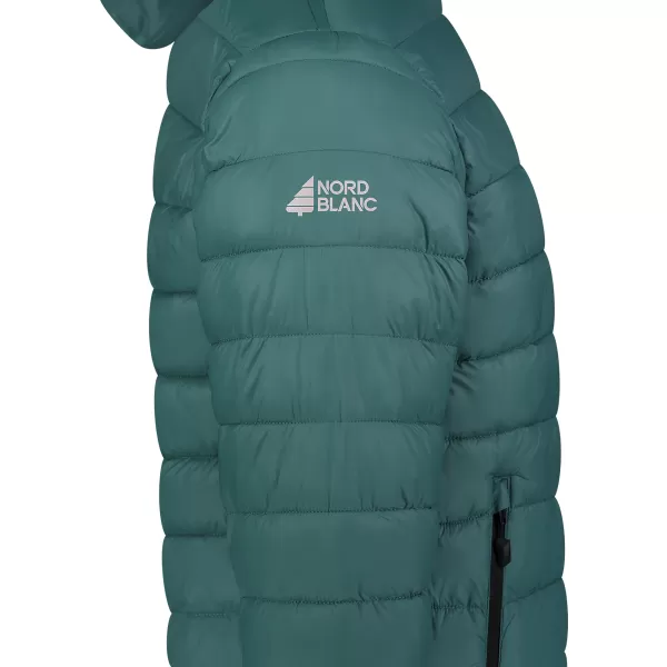  Muška prošivena jakna NORDBLANC BOUND WJM8388 ZELENA 
