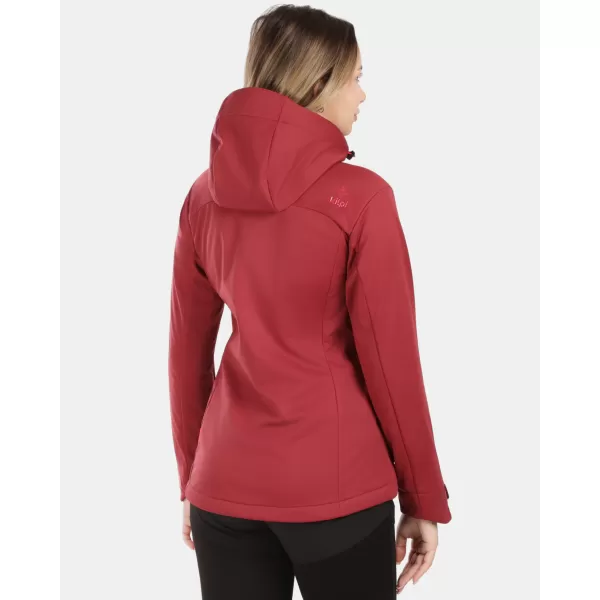  Ženska softshell jakna KILPI ONTAVIA-W 1L0113KI TAMNOCRVENA 