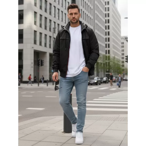 Muška jakna DSTREET TX5135 CRNA 