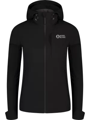 Ženska softshell jakna NORDBLANC BLINK NBSSL8320 CRNA