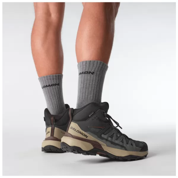  Muške cipele SALOMON X ULTRA 360 MID GORE-TEX L47743300 FANTOM/DESERT TAN/RUM GROŽĐICA 