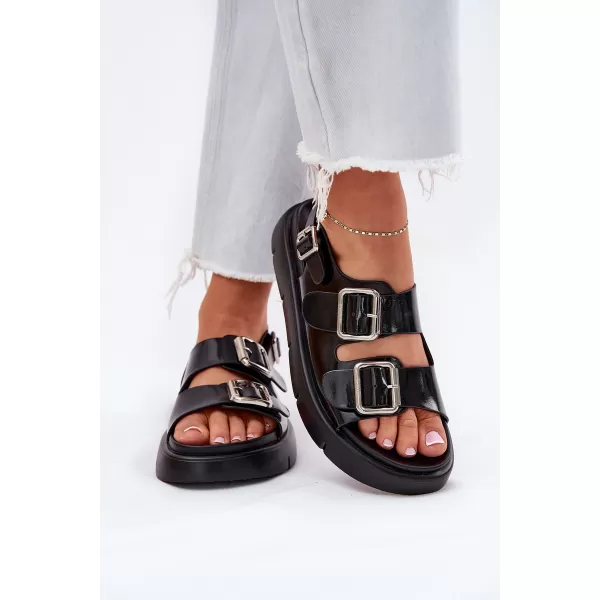  Ženske sandale BIG STAR SHOES RR274662 CRNA 