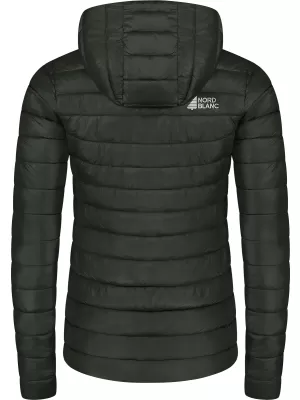 Prošivena ženska jakna NORDBLANC NIMBUS WJL8395 TAMNO ZELENA
