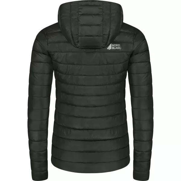  Prošivena ženska jakna NORDBLANC NIMBUS WJL8395 TAMNO ZELENA 