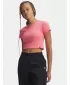 Ženska majica kratkih rukava UNDER ARMOUR RIVAL RIB BABY TEE 6000264-600 RUŽIČASTA