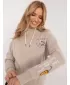 Ženski sweatshirt SUBLEVEL D10600T02420K BEŽ