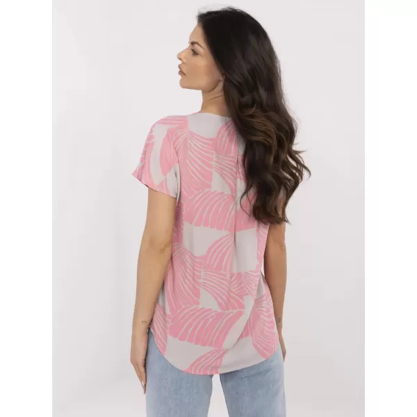  Ženska bluza SUBLEVEL D73771M11171D RUŽIČASTA 