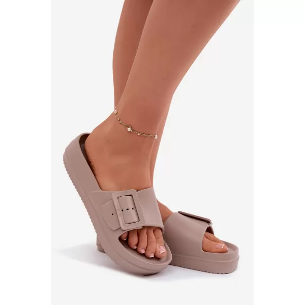  Ženske papuče BIG STAR SHOES TT274A079 BEŽ 