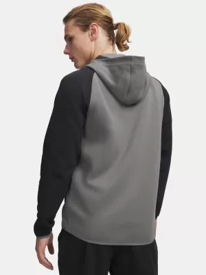 Muški sweatshirt UNDER ARMOUR UNSTOPPABLE FLC FZ HD EU 1389352-709 ZELENA