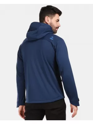 Muška softshell jakna KILPI ONTAVIO-M 1M0112KI TAMNOPLAVA
