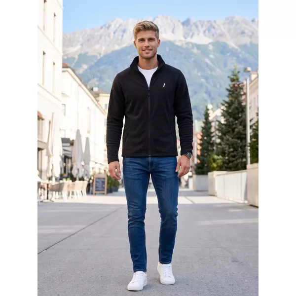  Muška majica od flisa ALTISPORT ALM002852 CRNO I SREBRNO 