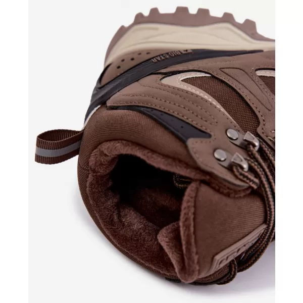  Muške cipele BIG STAR SHOES UU174316 SMEĐE/BEŽ SJENE 