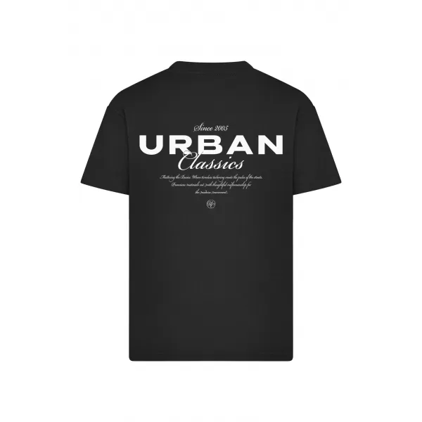  Muška majica kratkih rukava URBAN CLASSICS TB8665 CRNA 