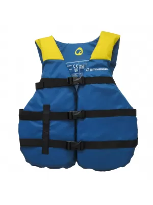 Prsluk za plivanje SPINERA Universal Nylon 2 PLAVO/ŽUTO