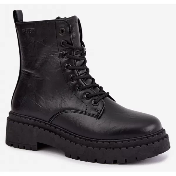  Ženske gležnjače BIG STAR SHOES UU274816 CRNA 