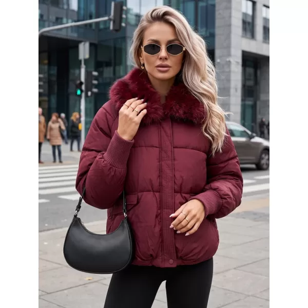  Ženska jakna DSTREET TY5817 TAMNOCRVENA 