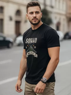 Muška majica kratkih rukava DSTREET NX0154R-BK CRNA