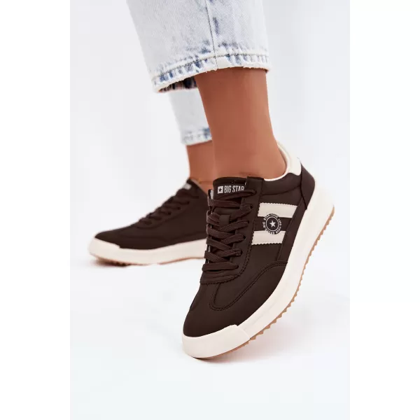 Ženske tenisice BIG STAR SHOES UU274024 SMEĐA/BEŽ 