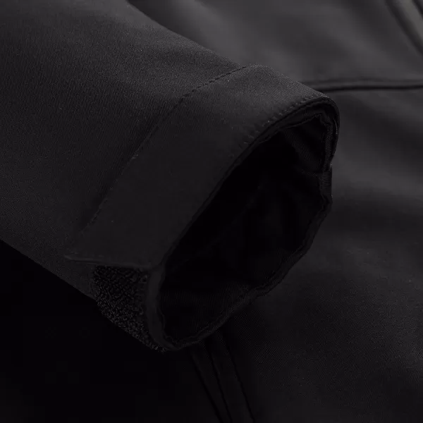  Ženski topli softshell kaput ALPINE PRO IBORA 2 CRNA 