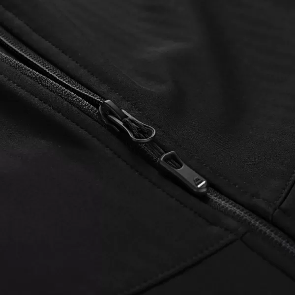  Ženska softshell jakna ALPINE PRO GEDERA CRNA 