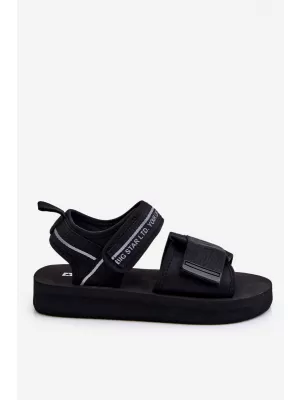 Ženske sandale BIG STAR SHOES LL274784 CRNA